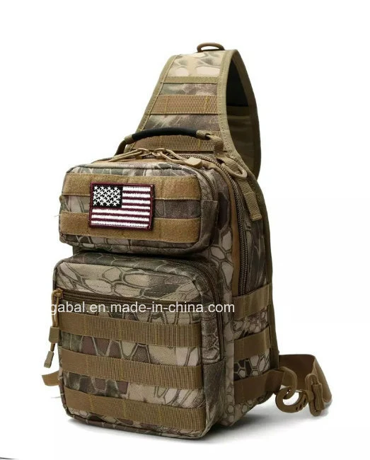 Camouflage Leisure Single Shoulder Backpack Sling Chest Sports Bag