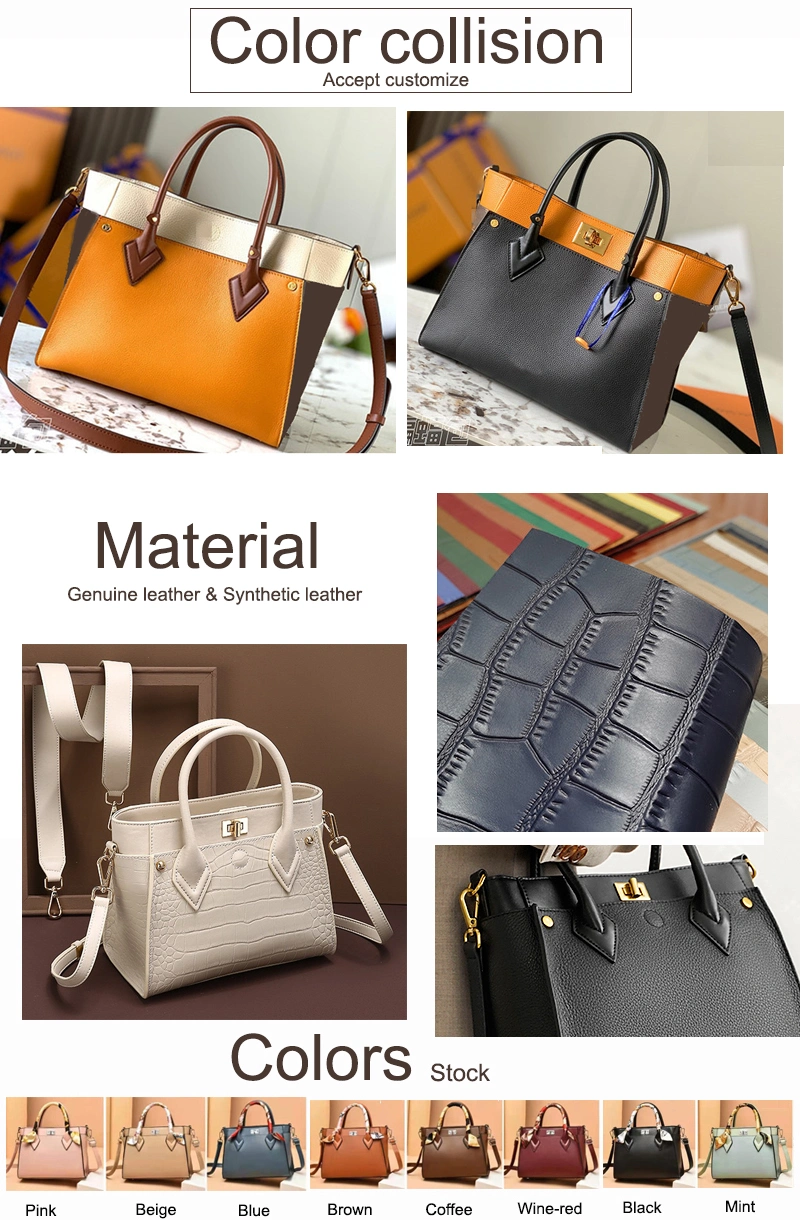 OEM/ODM Market Luxury Genuine Leather Brand for Fashion Ladies Tote Women Bags Hand Messenger Crossbody Girl Lady Shoulder Wholesale Replica Designer Bag