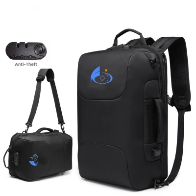 Diebstahlsicherer Laptop-Rucksack mit Rucksackschloss