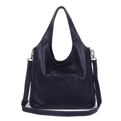 Echtes Leder Tote Damen Schultertasche Damen